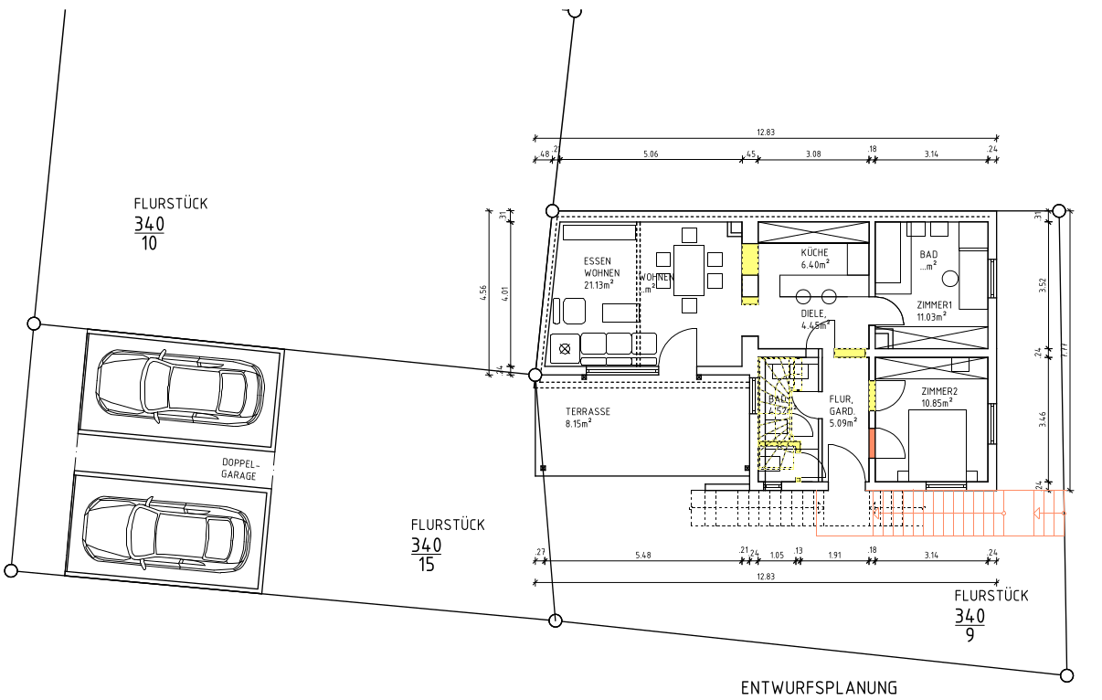 Grundriss Erdgeschoss